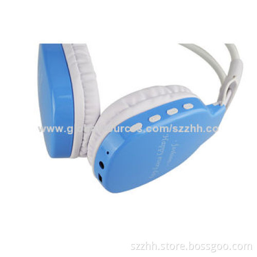 Portable Wireless Headphones, Support TF Card/FM Radio/MP3 Music Playback